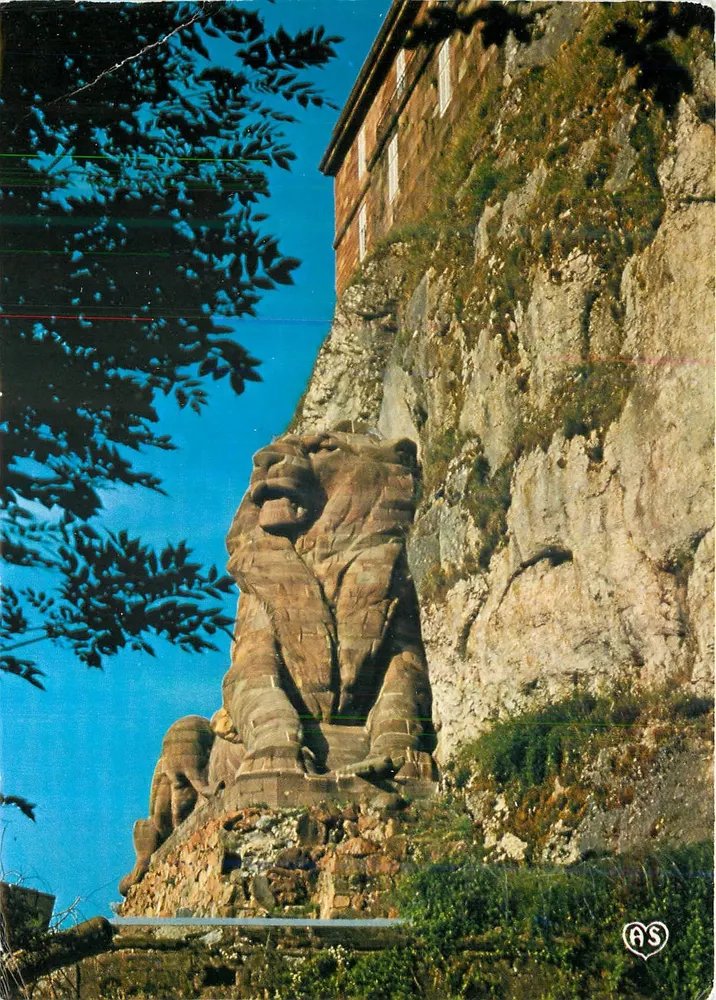Der Löwe von Belfort — Werk des Bildhauers Bartholdi — Éditions As de Cœur - Vorderseite