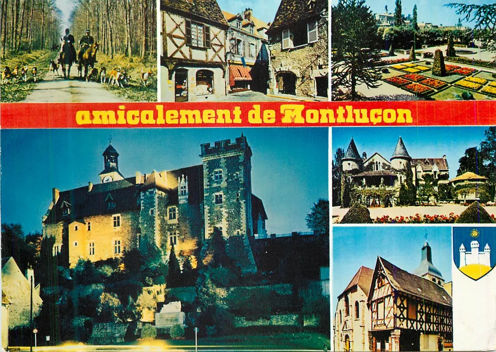 Montluçon — amavelmente de Montluçon — Amicale de Montluçon - Frente