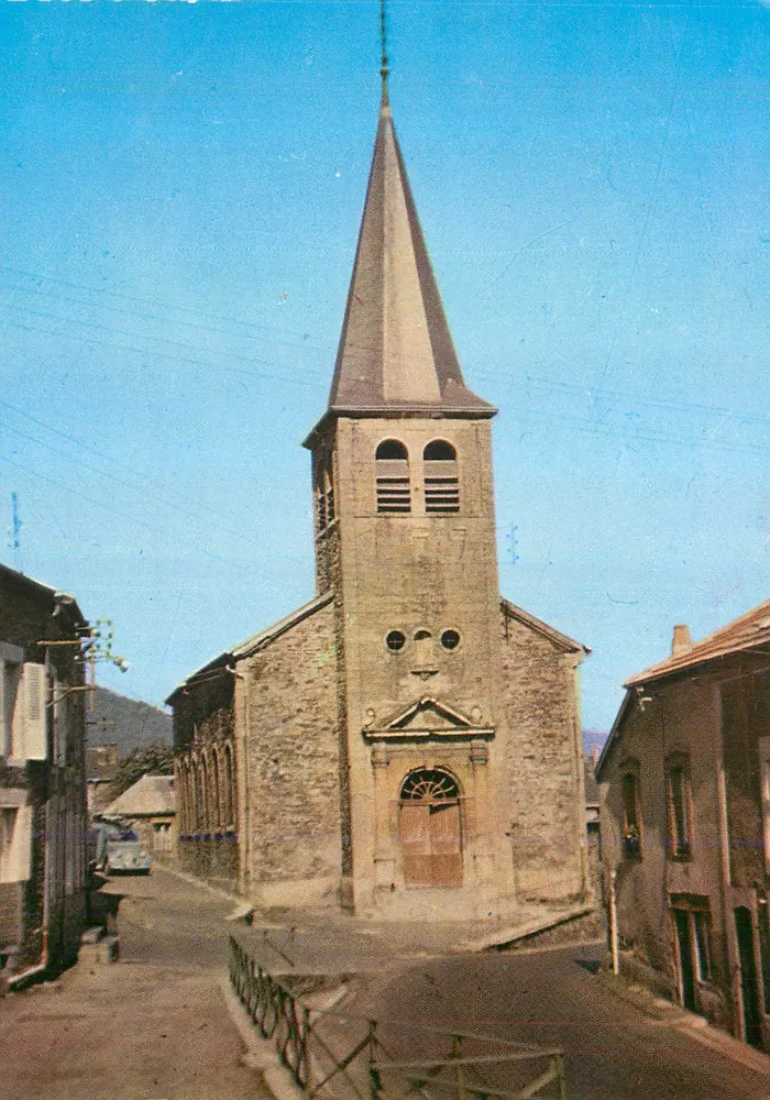 Deville (Ardennes) — A Igreja — Éditions Douleures Naturelles, FS14-22 - Frente