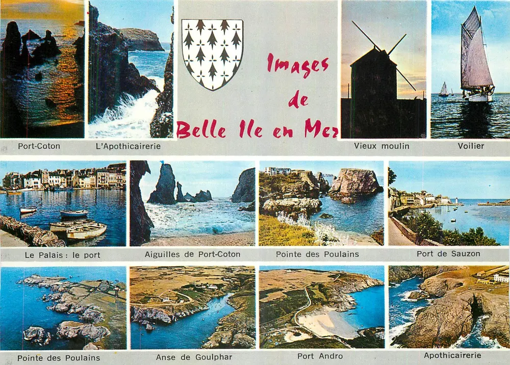 Belle Île en Mer — Imagens de Belle Île en Mer — Edições d'Art JOS - Frente