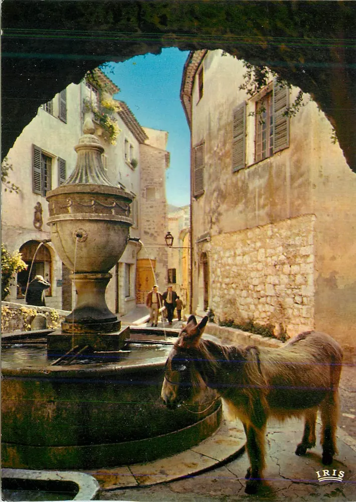 Fontaine von Saint-Paul-de-Vence — Verlag IRIS, n° 9174 - Vorderseite