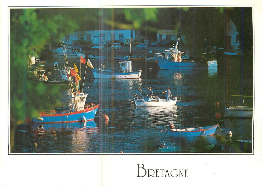 Porto da pesca — Bretagna — Edizioni d'Arte JACK 22700 Louannec - Recto