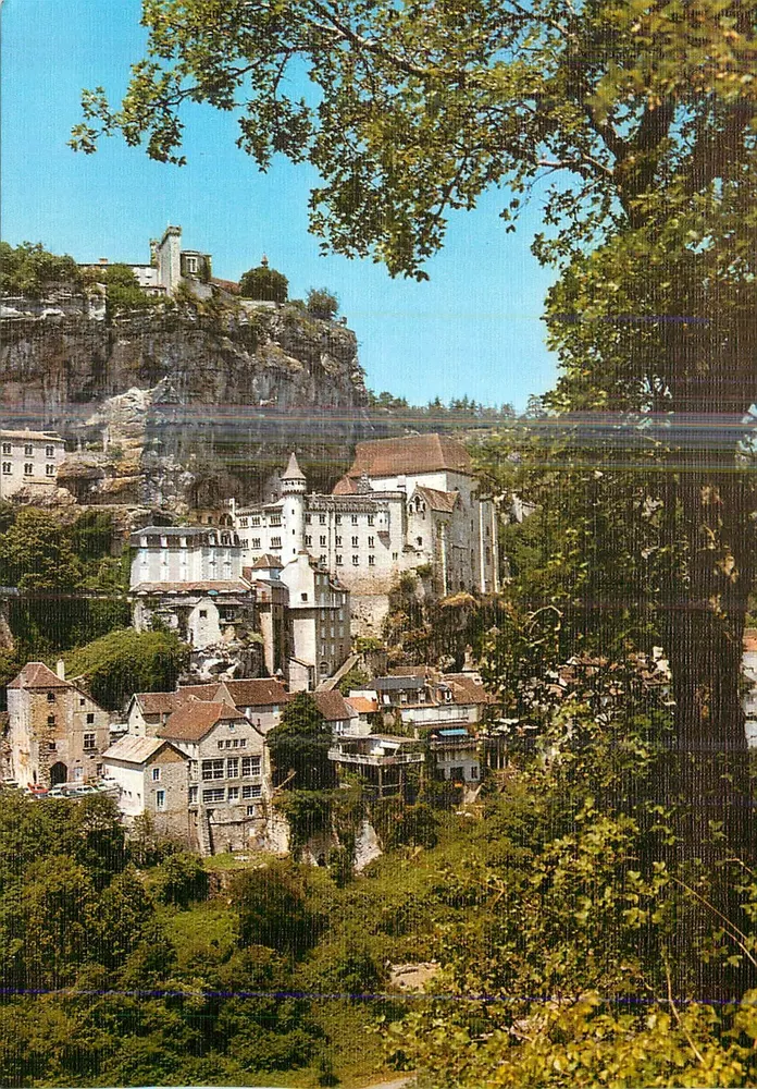 Rocamadour — Mittelalterliche Stadt — Édition de Luxe, n° 46-186 - Vorderseite