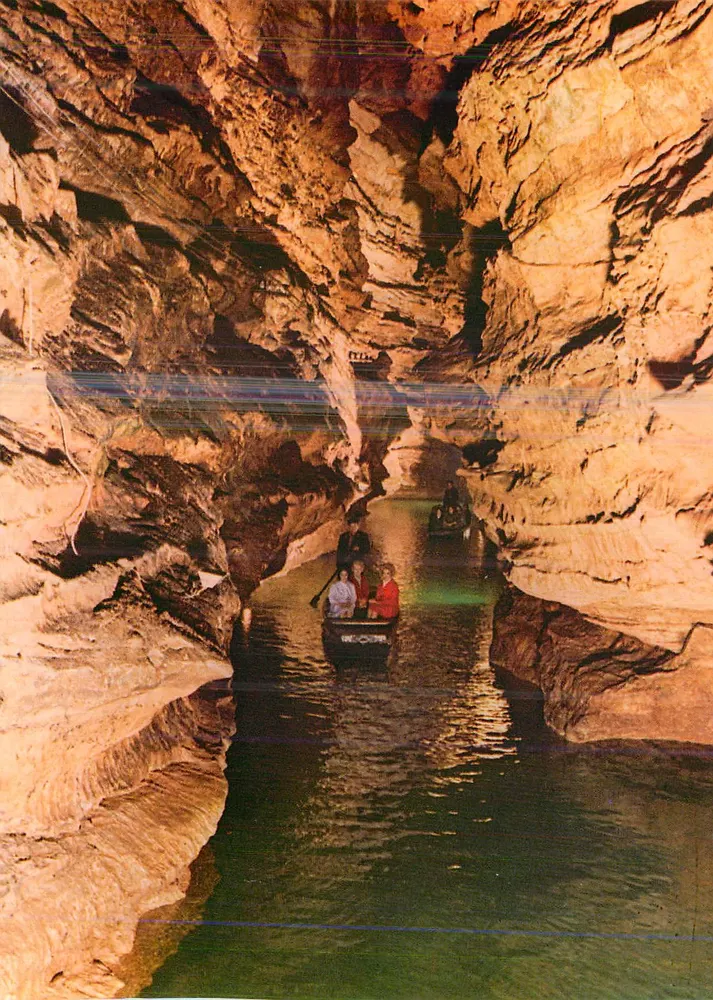 Het Gouffre de Padirac (Lot) — De plane rivier — Uitgaven C. Taillefer - Voorkant