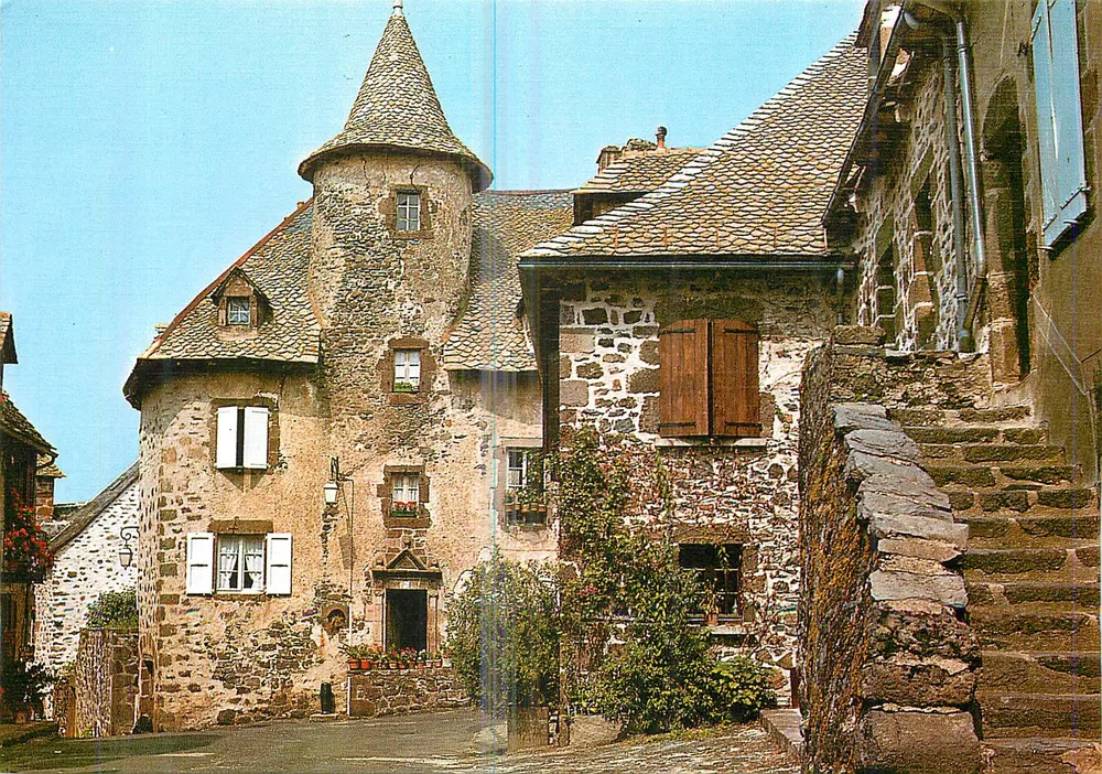 Salers — Mittelalterliche Stadt, Haus Bertrand — Edition de Jureline - Vorderseite