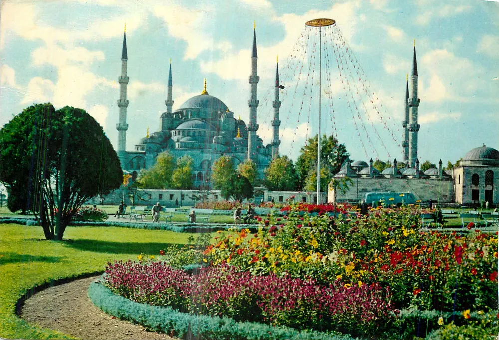 Sultanahmet cami (1616) — A mesquita azul — Keskin Color - Frente