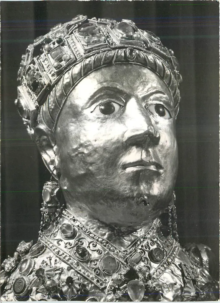 Majestät von Sainte-Foy — Kirche Sainte-Foy (11. Jahrhundert) — Éditions Photographiques Auguste Allemand - 91 - ORSAY - Vorderseite