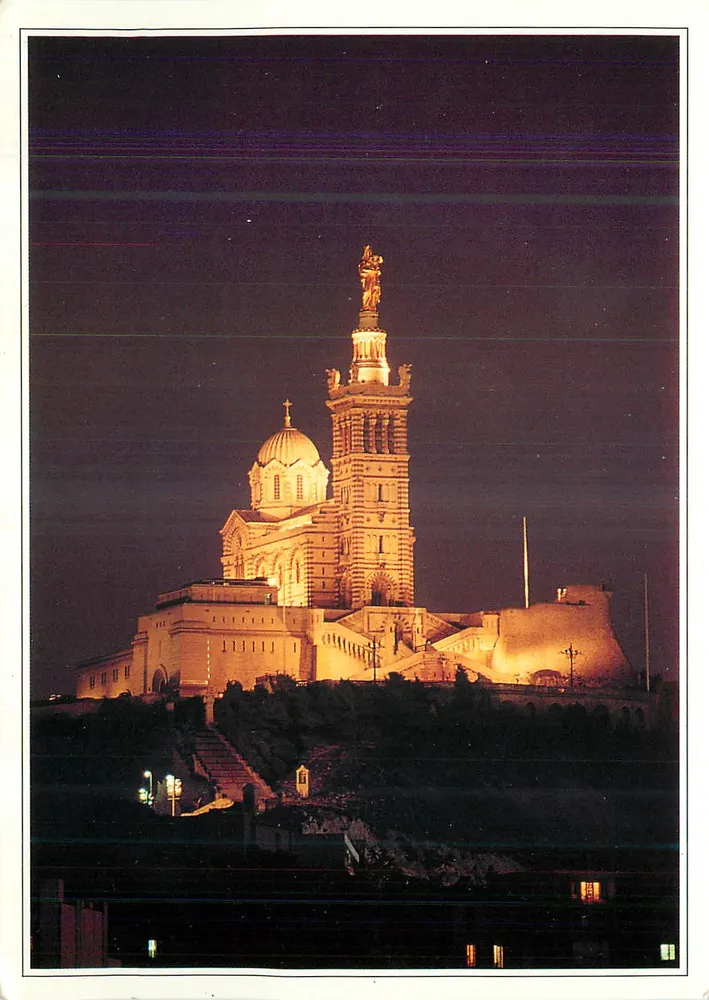 Notre-Dame de la Garde — Marselha — Éditions AGEp, n° 9920600087 - Frente