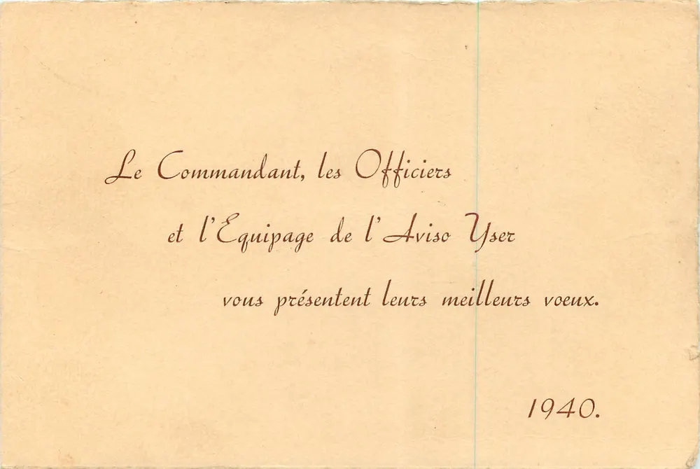 Batalha naval — submarino e navio no mar — editor não visível, assinatura e.g. - Verso