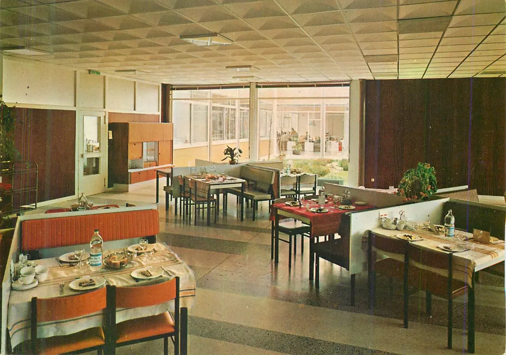 Esszimmer — Le Vallon, Sanatorium — Éditions Claude Fréret - Vorderseite