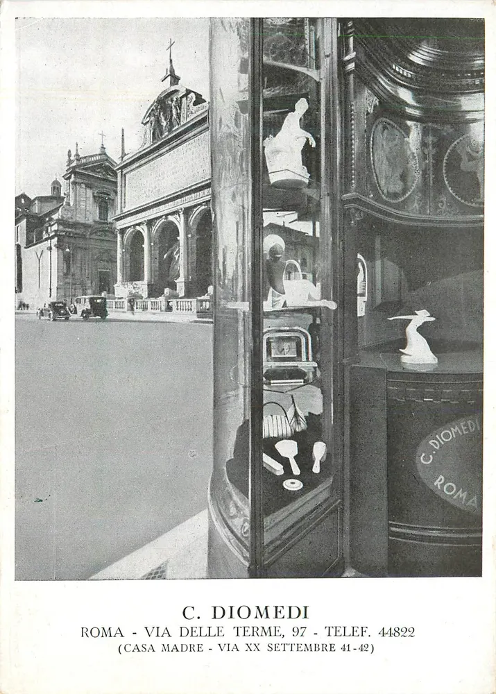Rom - Via delle Terme - Boutique C. Diomedi - Vorderseite