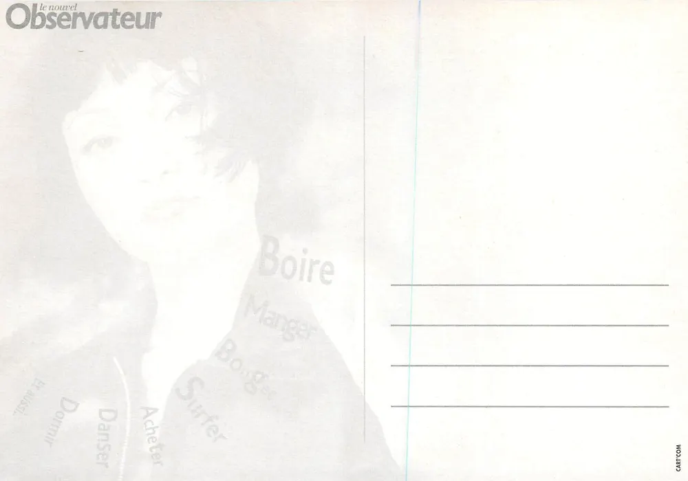 Les 300 lieux branchés de Paris — Guide été 2001 — le nouvel Observateur - Verso