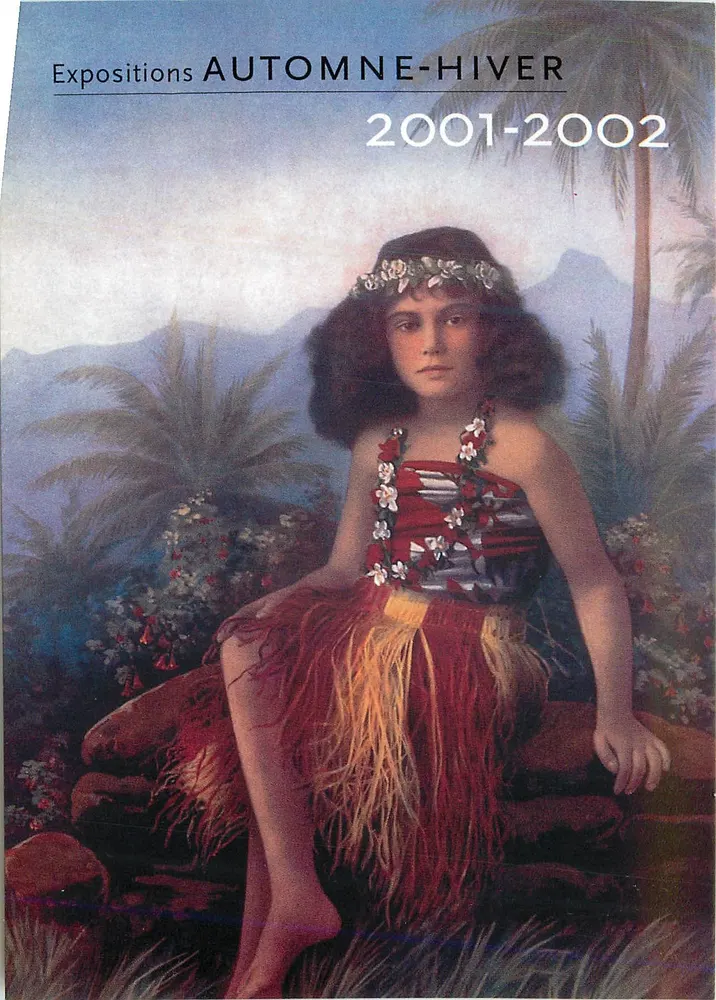 Femme tahitienne — Expositions Automne-Hiver 2001-2002 — Réunion des Musées Nationaux - Recto