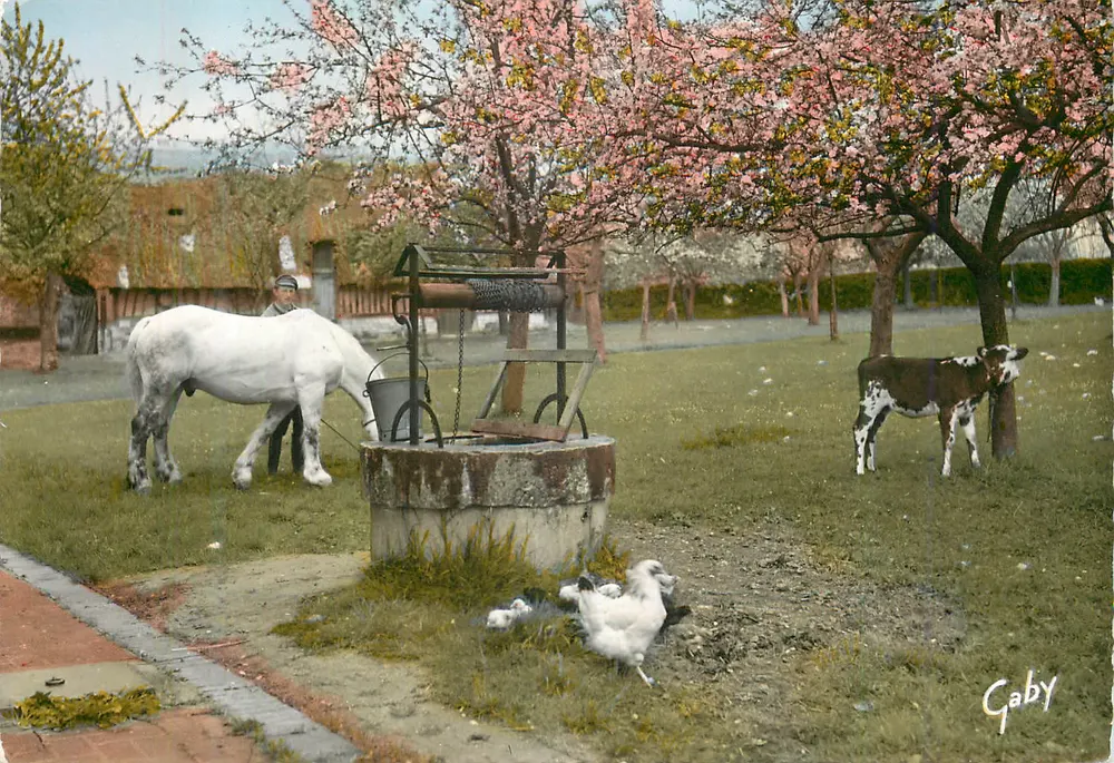 Der Alte Brunnen — Die Normandie — Editions Gaby, Nantes - Vorderseite
