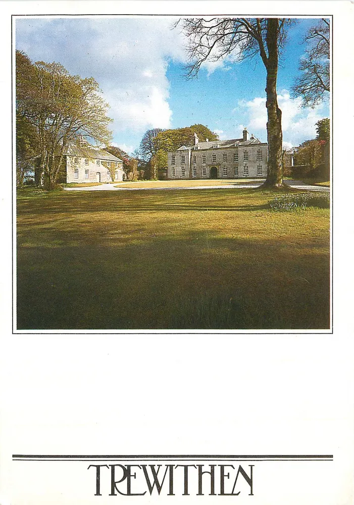 Trewithen — Château et jardins — Trewithen House and Stables (1720) — Cornouailles - Recto