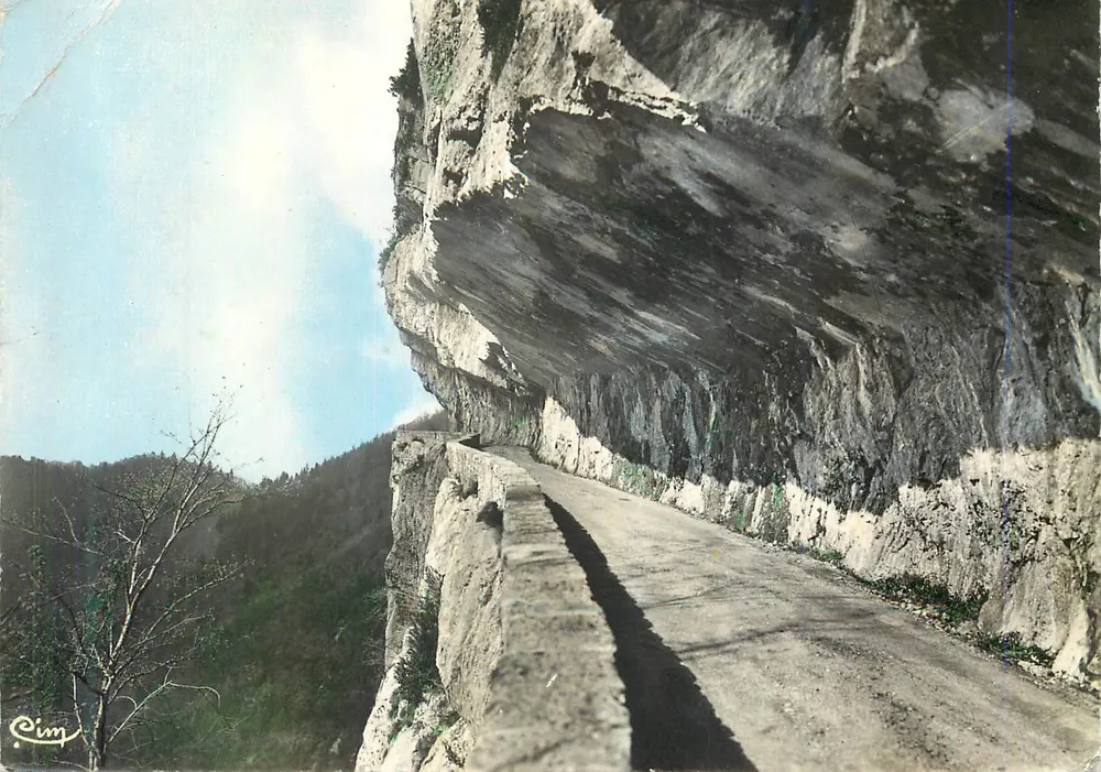 Rota das Ecouges — Isère — Combier Imp. "CIM" - Frente