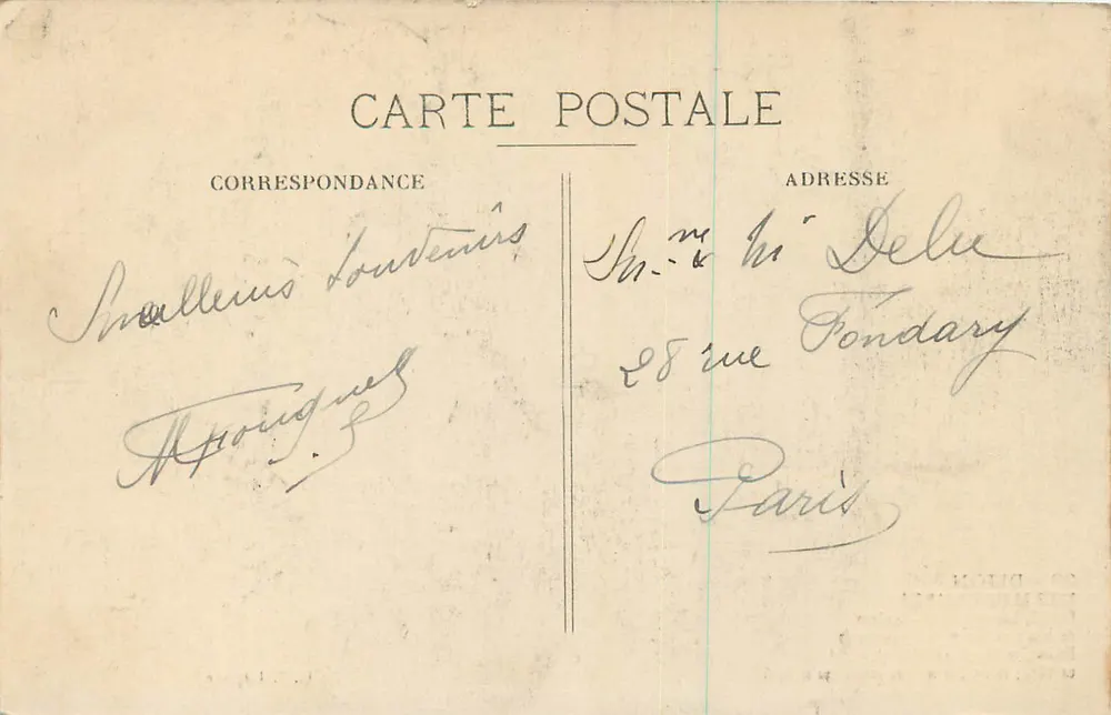 Museu de Dijon, Sala das Guardas — Túmulo de João Sem Medo e de Margarida da Baviera — R. I. Depositado - Verso