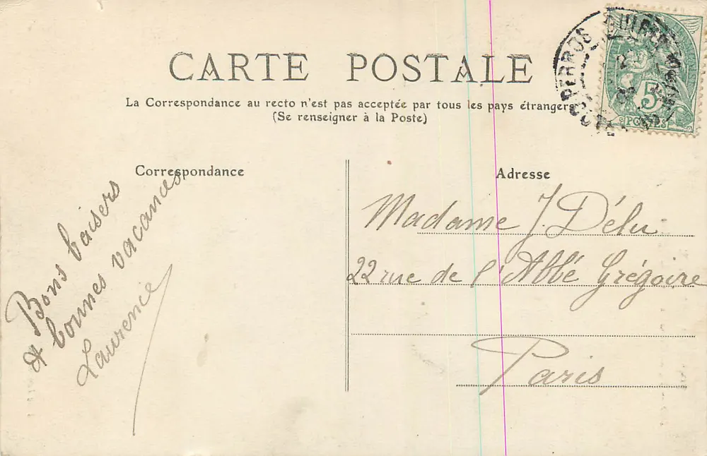 Perros-Guirec - L'Église — Toute la Bretagne, n°509 - Verso