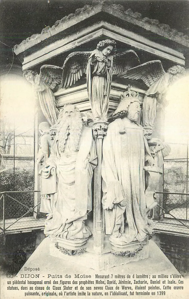 Puits de Moïse à Dijon — œuvre de Claux Sluter et Claux Werve — n°60 - Recto