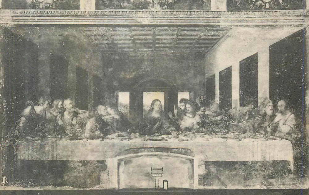 Abendmahl — Reproduktion — R. Pinacoteca di Brera, Mailand - Vorderseite