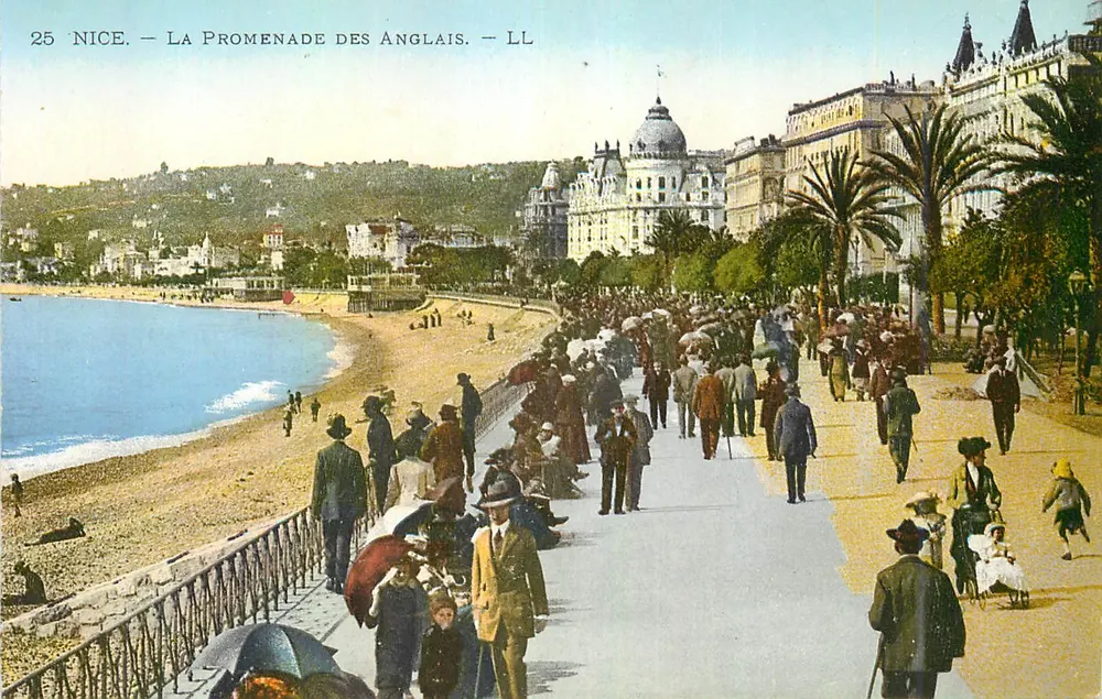 Nice — A Promenade dos Ingleses — LL - Frente