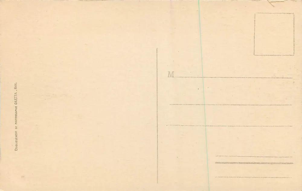 Nice - Promenade des Anglais — Edição Giletta, n°125 - Verso