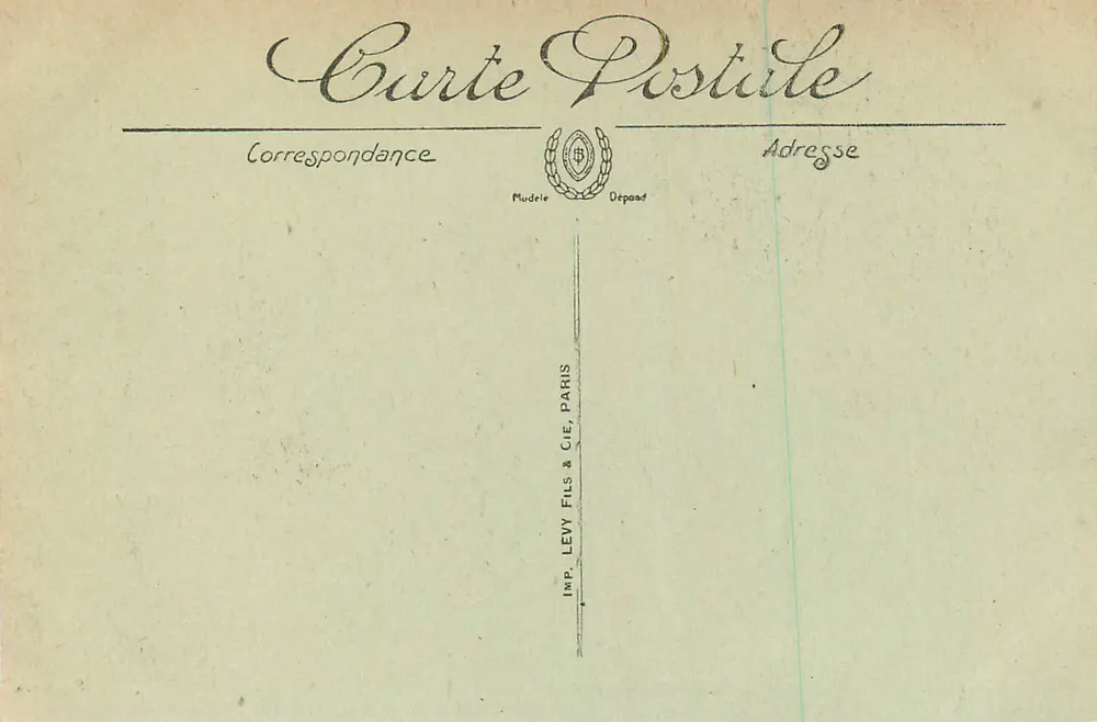 Nice — Avenida da Grande Vicloire — Selecta - Verso