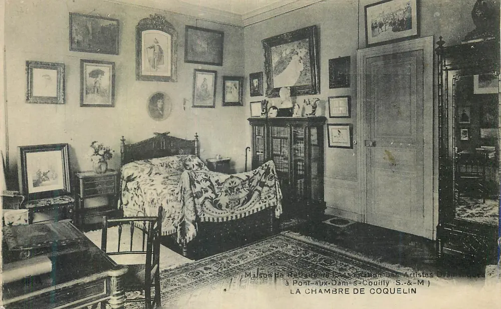 La Chambre de Coquelin — Maison de Retraite de l'Association des Artistes Dramatiques à Pont-aux-Dames-Couilly S.&M. - Vorderseite
