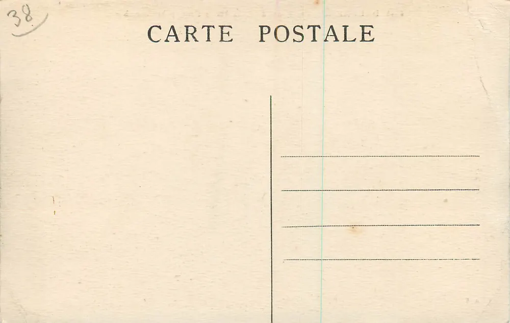 Les Ponts de Claix sur le Drac, près Grenoble — DAUPHINÉ — n° 0242 — éditeur A.V. - Verso