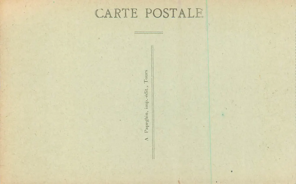 Tours (Loire-et-Loire) — A Catedral e o Circo — A. P. - Verso