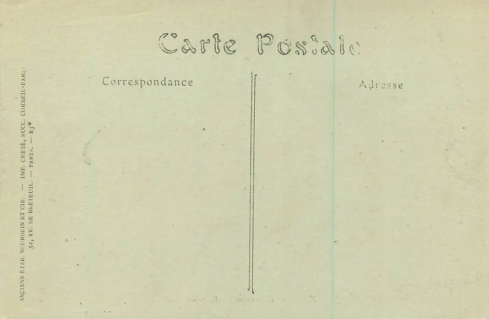 NICE — Avenue de la Gare — JND Fot. - Achterkant