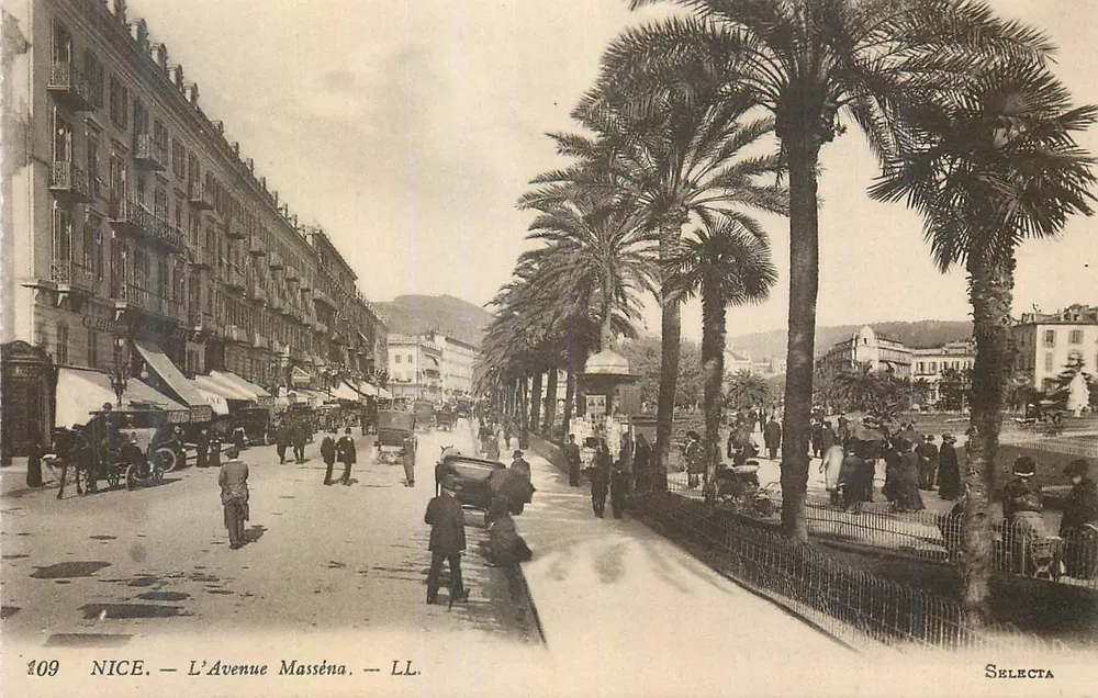 Nice — Avenida Masséna — Selecta - Frente
