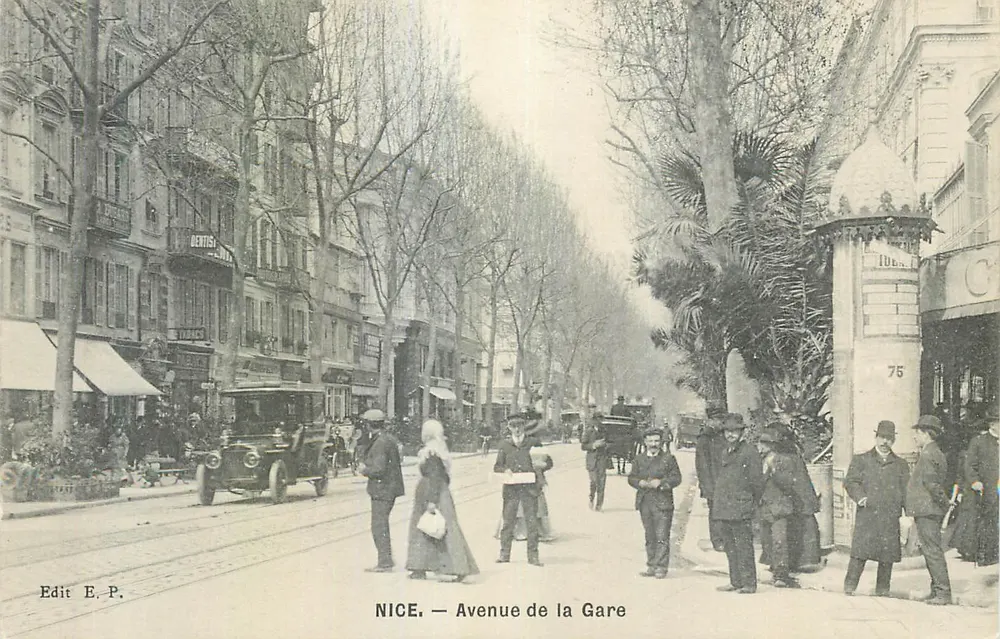 NICE — Avenue de la Gare — Edit E.P. - Voorkant