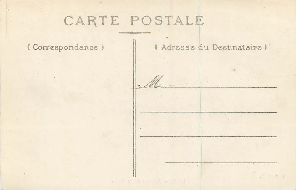 NICE — Avenue de la Gare — Edit E.P. - Achterkant