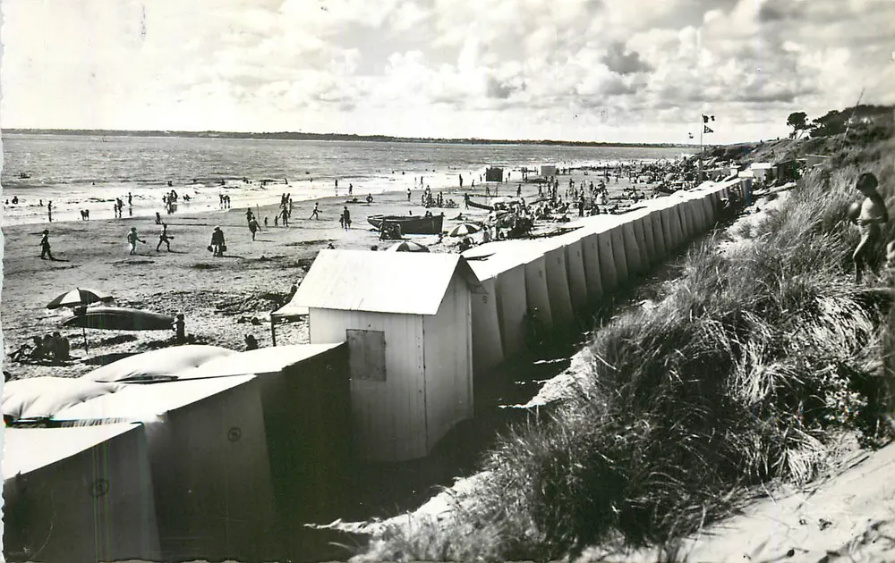 Plaża Oceanu — Mortagne-sur-Sèvre (Vendée) — Wydawnictwo Jehly-Poupin, n°407 - Awers