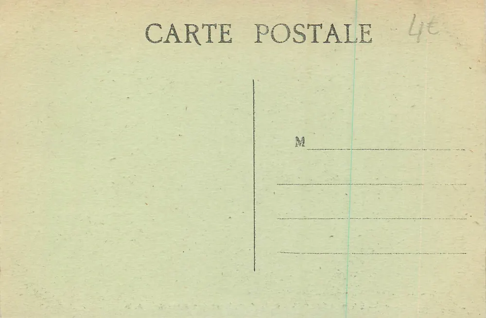 Le Mans — Kathedrale und Theater, Place des Jacobins — IMP-PHOTO A. DOLBEAU, LE MANS - Rückseite