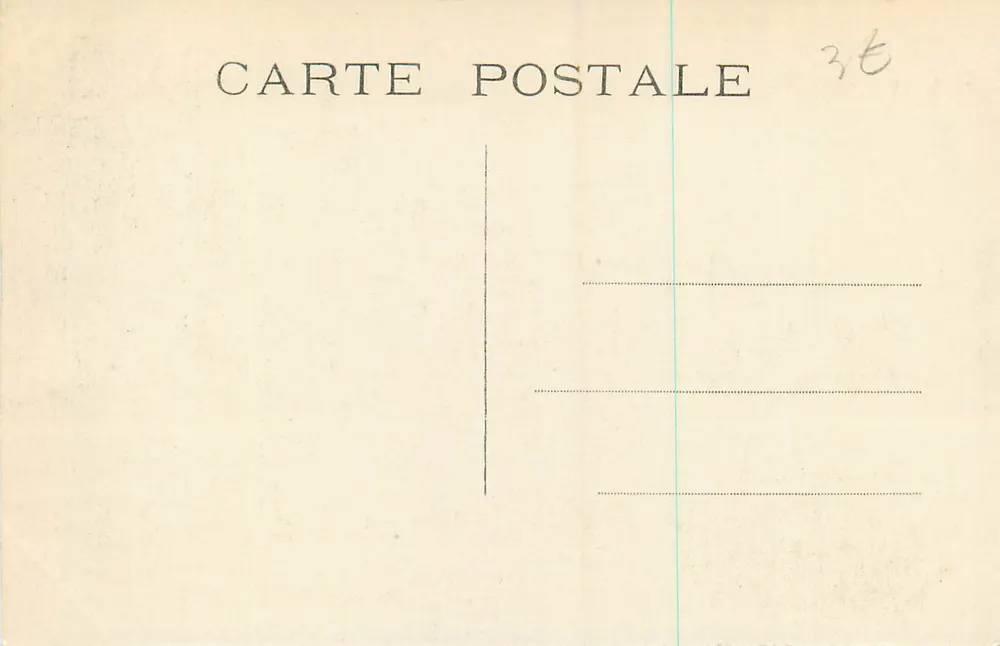 PARIS — A Sacré Cœur — JULES SÉÉBERGER - Verso