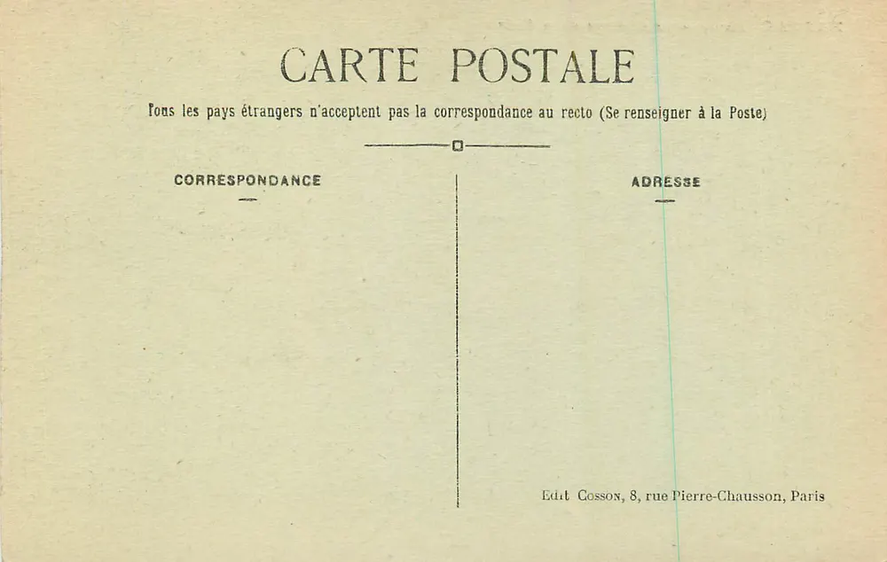 Braine (Aisne) — El Castillo de la Folie - Reverso