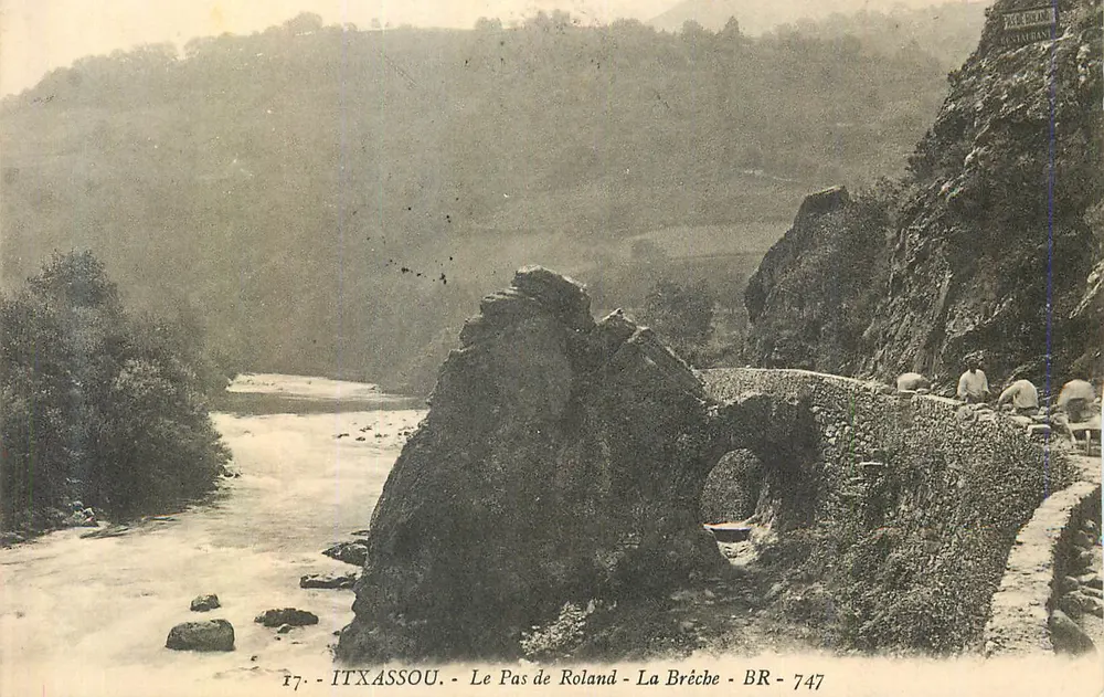 Itxassou - Het Pas de Roland - La Brèche - BR 747 - Voorkant