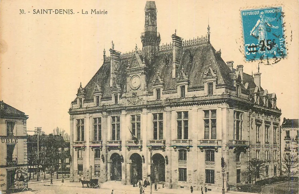 Saint-Denis - A Prefeitura — editor L'Abelle, n°30 - Frente