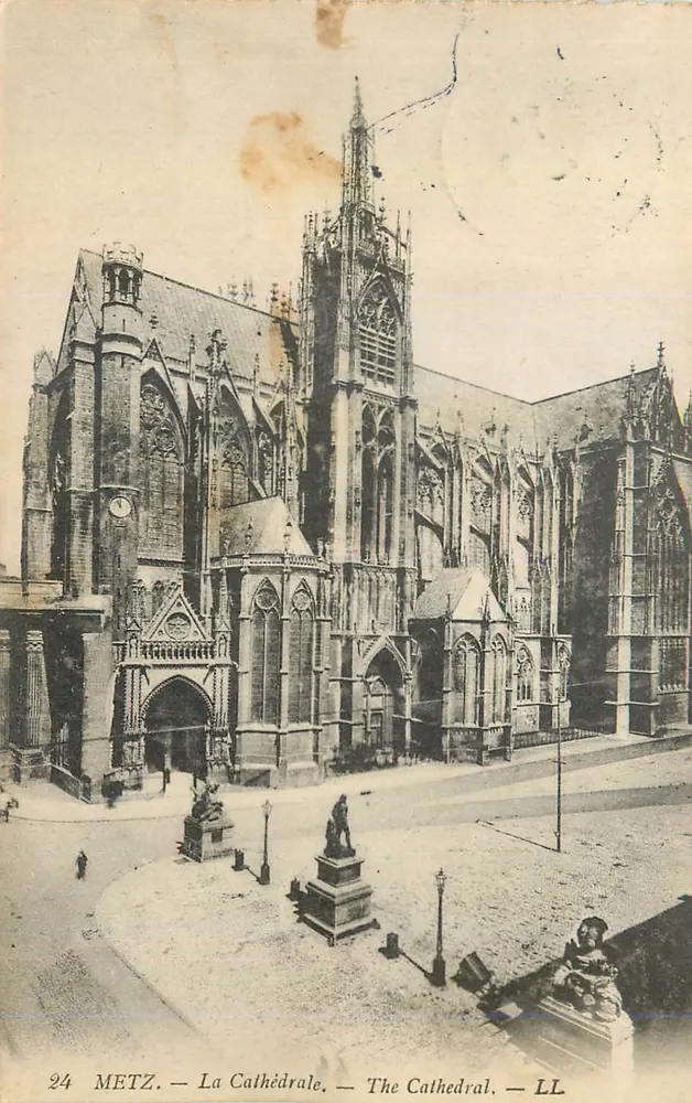 Metz — A Catedral — LL - Frente