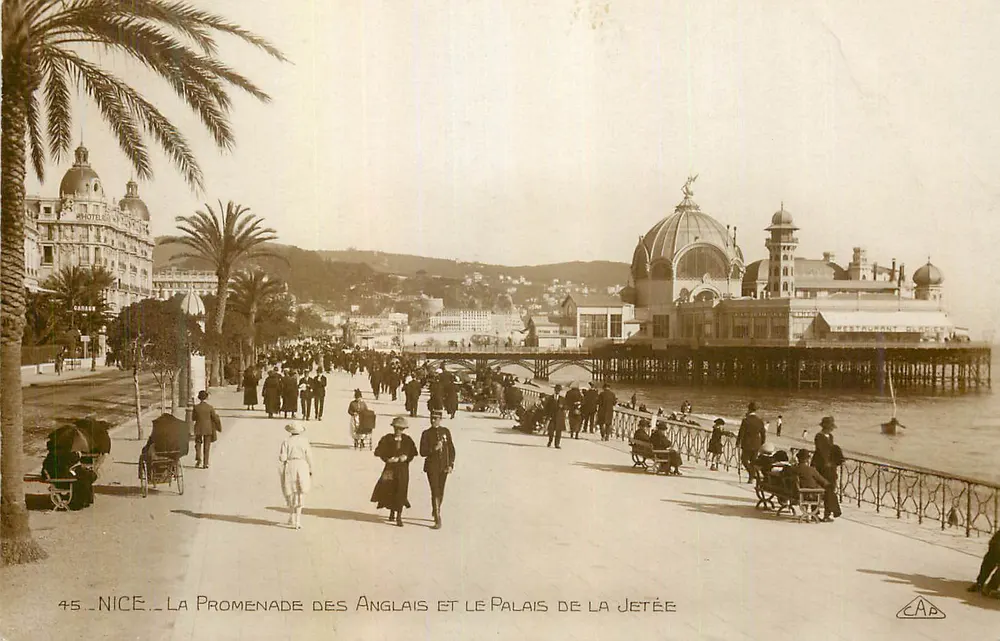 Nice — Die Promenade des Anglais und das Palais de la Jetée — CAP - Vorderseite