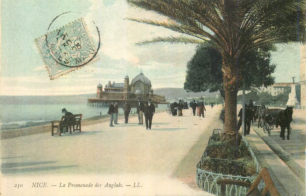 Nice — A Promenade dos Ingleses — LL. n° 230 - Frente