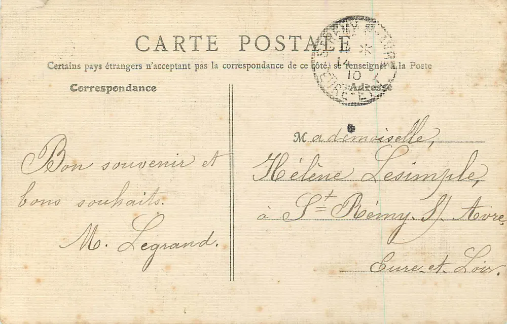 Nice - Promenade dos Ingleses — J. Kleidman, Nice, n°31 - Verso