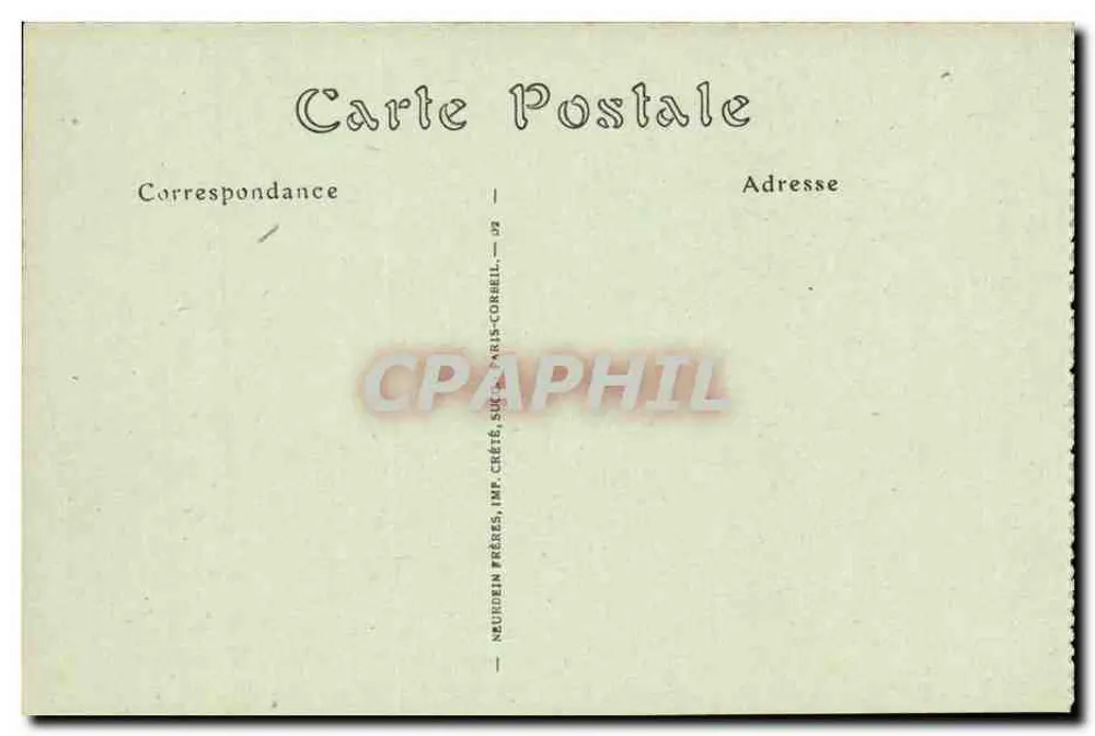 CROZANT (Creuse) — Os Rochos da Fileuse — ND Fot. - Verso