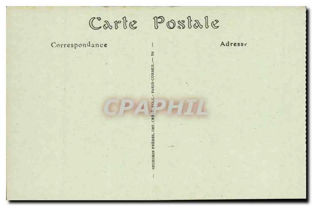A pequena Grève no Confluent — Crozant (Creuse) — G. Editor, Châteauroux - Verso