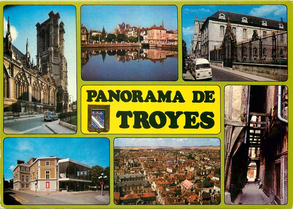 Panorama de Troyes — Edições MACE - 93700 Drancy - Frente