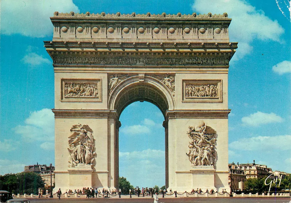 Arc de Triomphe — Paris — Éditions GUY - Vorderseite