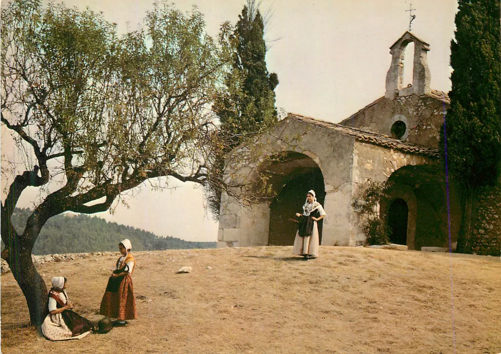 Capela de São Sixto — Provença — Éditions de Provence - Frente