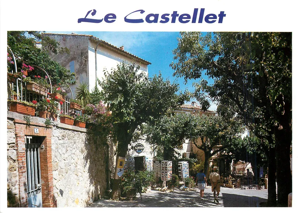 Le Castellet — Mittelalterliches Dorf — Les Éditions Ariès, n° 10 351 - Vorderseite
